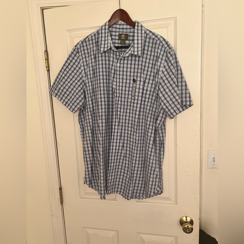 NWT - Timberland plaid shirt